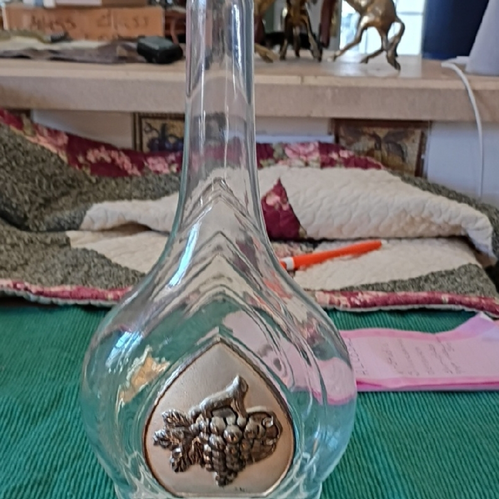 Vintage Studio Silversmiths Decanter